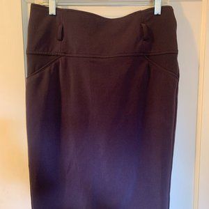 Purple Pencil Skirt
